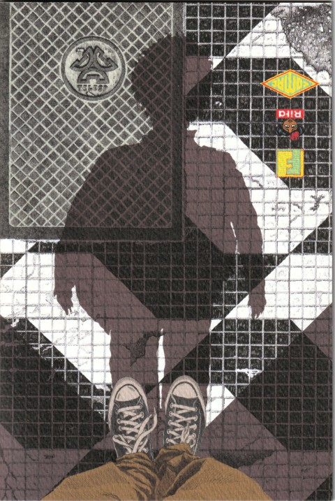 Verso de l'album Premiers pas à Sampa