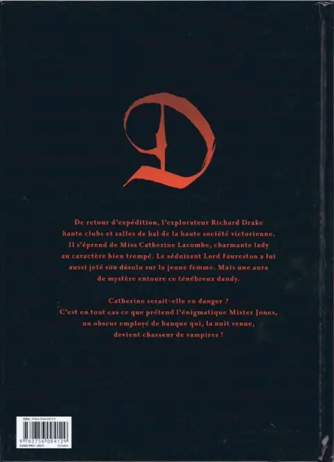 Verso de l'album D Tome 1 Lord Faureston