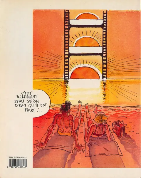 Verso de l'album Cannes