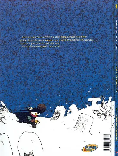 Verso de l'album Donjon Potron-Minet Tome 5 La chemise de la nuit