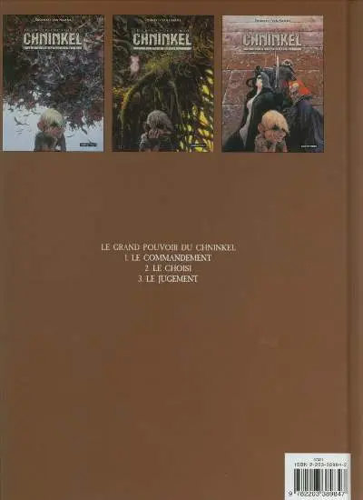Verso de l'album Le Grand pouvoir du Chninkel Tome 3 Le jugement