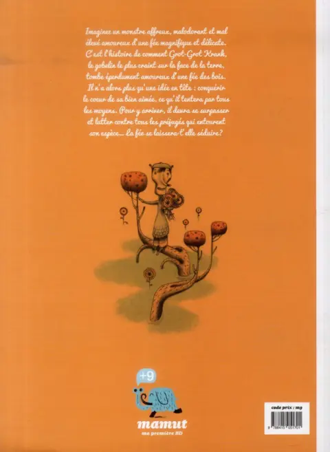 Verso de l'album Grot Le Gobelin amoureux