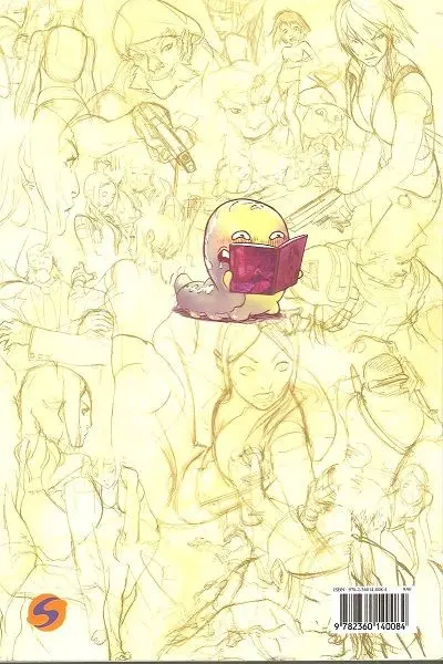 Verso de l'album Carnet d'auteur Pierre-Mony Chan