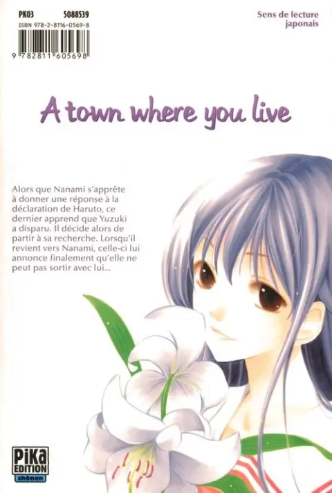 Verso de l'album A town where you live 5