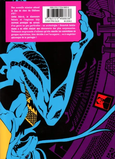Verso de l'album Jabberwocky 3