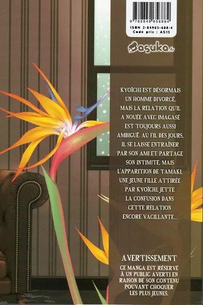 Verso de l'album Le Jeu du chat et de la souris 2
