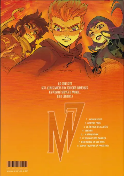 Verso de l'album Magic 7 7 Des mages et des rois