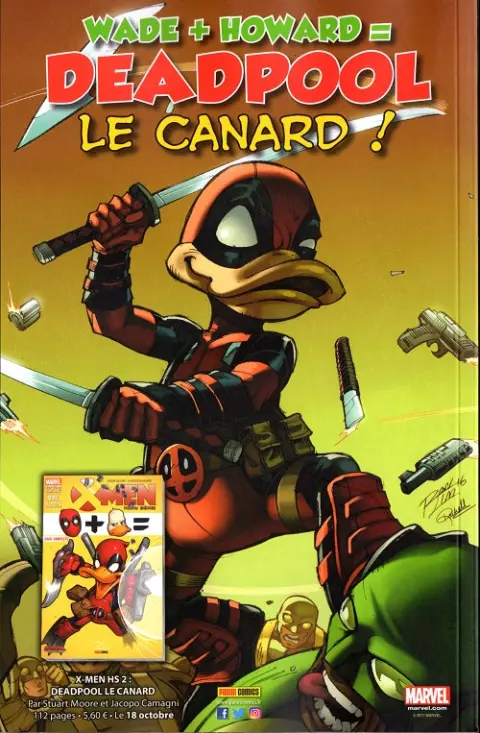 Verso de l'album Les Monstres attaquent Tome 2/3