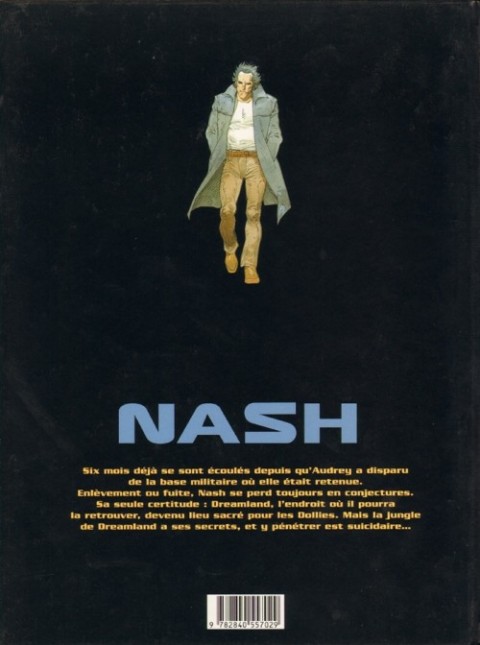 Verso de l'album Nash Tome 6 Dreamland