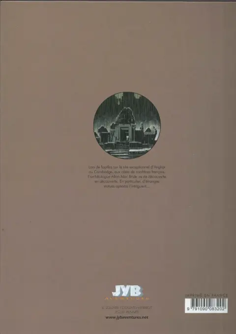 Verso de l'album Allan Mac Bride Tome 6 Les ombres de Ta Keo