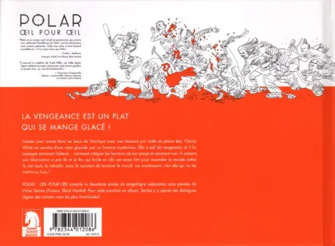Verso de l'album Polar Tome 2 Œil pour œil