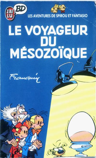Couverture de l'album Spirou et Fantasio - Poche Tome 13 Le Voyageur du Mésozoïque