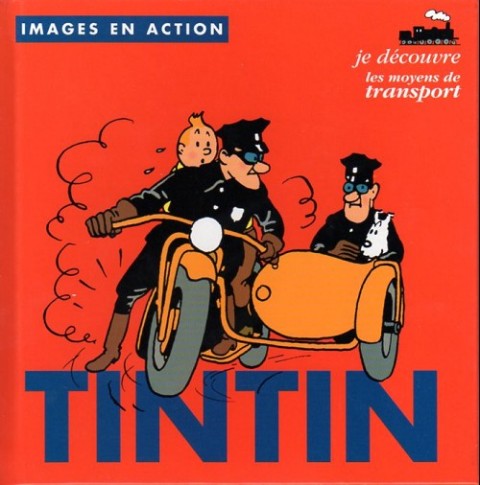 Couverture de l'album Tintin Tome 8 Je découvre les moyens de transport