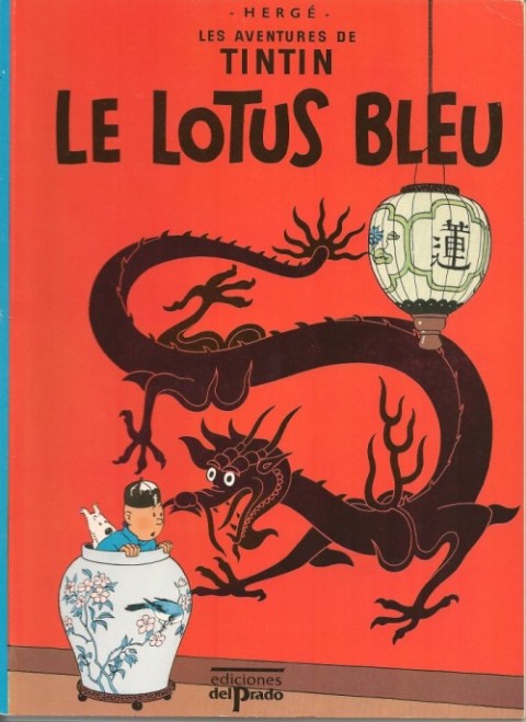 Couverture de l'album Tintin Tome 9 Le lotus bleu