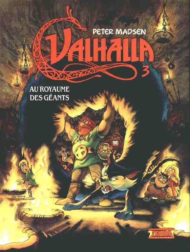Couverture de l'album Valhalla Tome 3 Au royaume des Géants