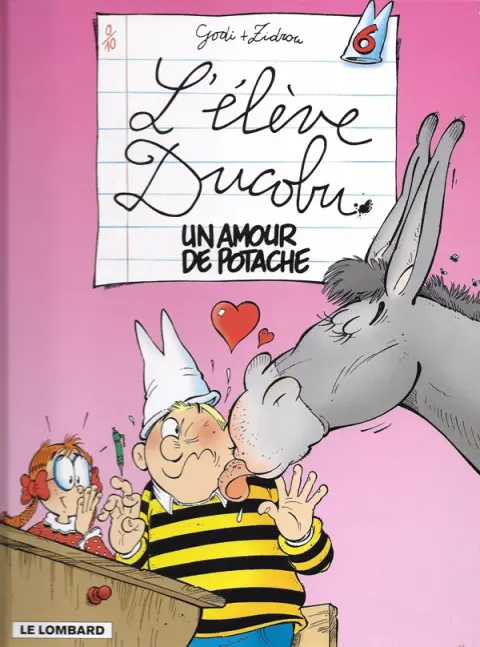Couverture de l'album L'Élève Ducobu Tome 6 Un amour de potache