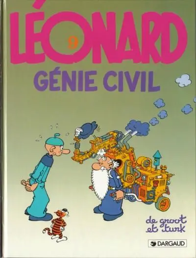 Couverture de l'album Léonard Tome 9 Génie civil