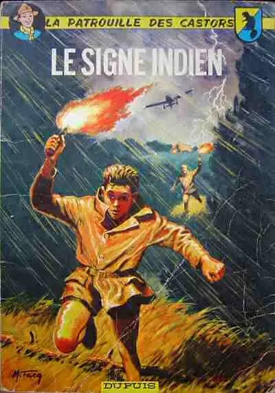 Couverture de l'album La Patrouille des Castors Tome 10 Le signe indien