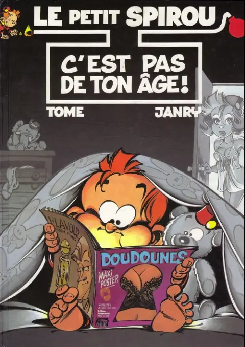 Couverture de l'album Le Petit Spirou Tome 9 C'est pas de ton âge !