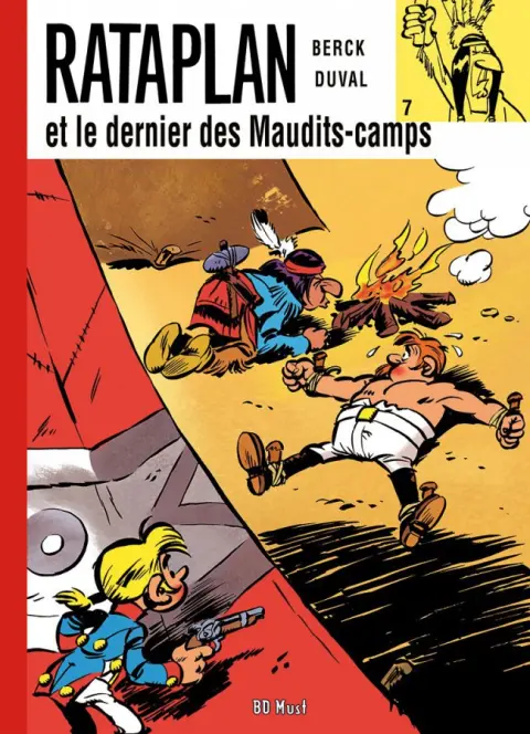 Couverture de l'album Rataplan Tome 7 Rataplan et le dernier des Maudits-camps