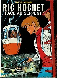 Couverture de l'album Ric Hochet Tome 8 Ric Hochet face au serpent