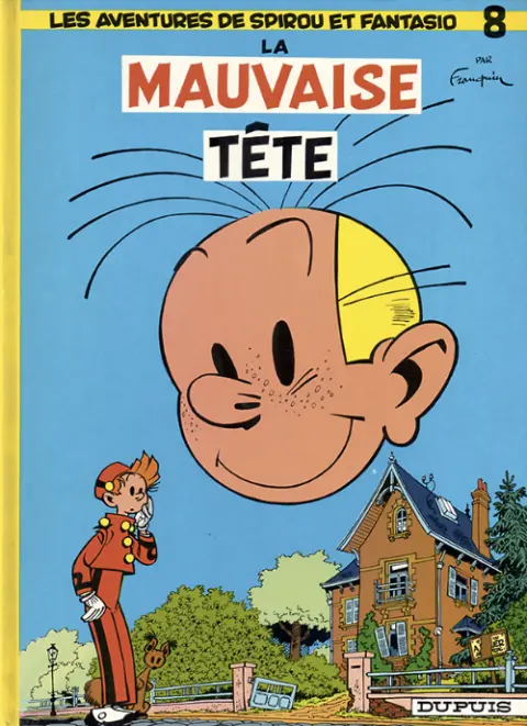 Couverture de l'album Spirou et Fantasio Tome 8 La mauvaise tête