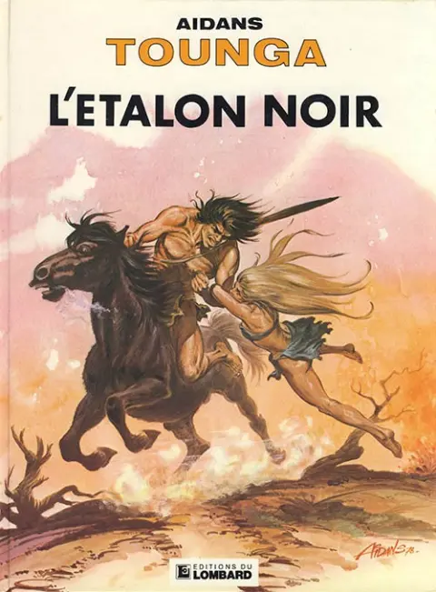 Couverture de l'album Tounga Tome 9 L'étalon noir