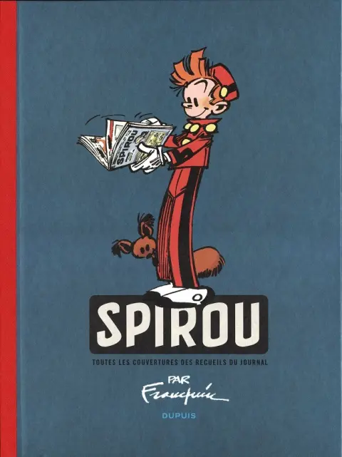 Spirou - Toutes les couvertures des recueils du journal, par Franquin