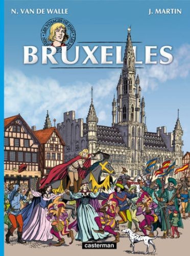 Couverture de l'album Les voyages de Jhen Tome 12 Bruxelles