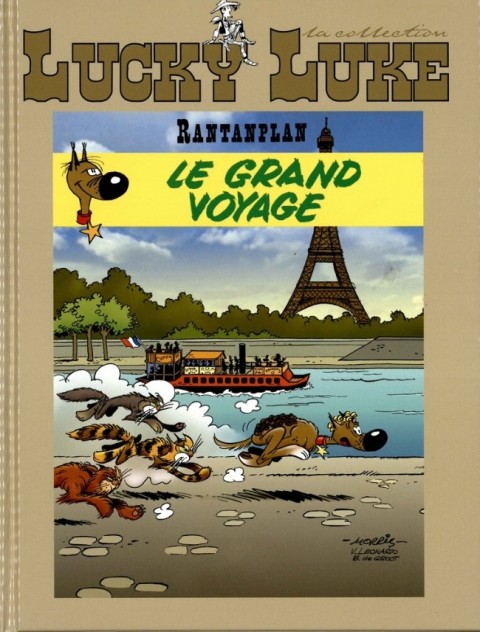 Couverture de l'album Lucky Luke La collection Tome 89 Rantanplan - Le Grand voyage