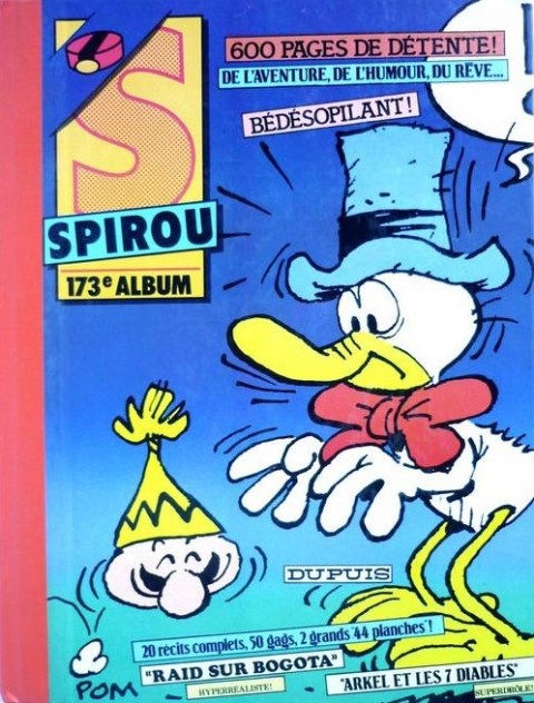 Couverture de l'album Le journal de Spirou Album 173