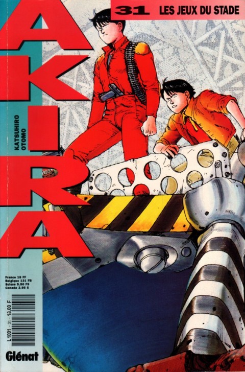 Couverture de l'album Akira Tome 31 Les jeux du stade