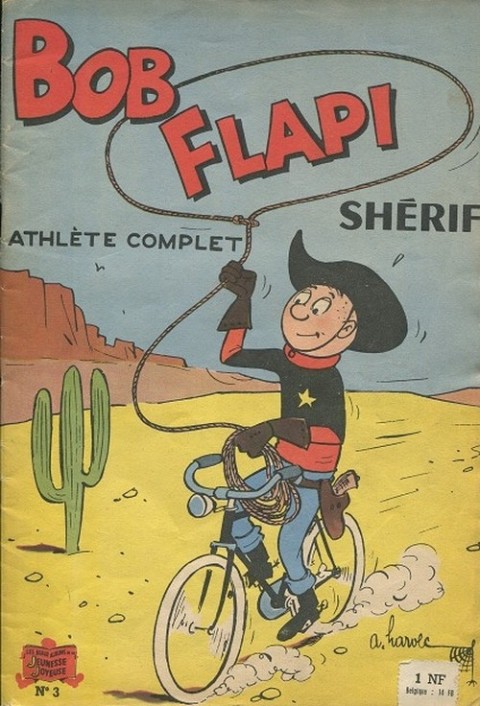 Couverture de l'album Bob Flapi athlète complet Tome 3 Shérif