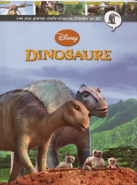 Couverture de l'album Les plus grands chefs-d'œuvre Disney en BD Tome 46 Dinosaure