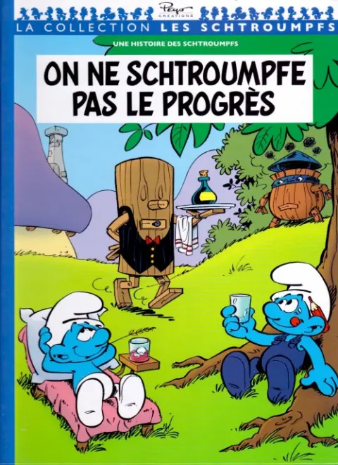 Les Schtroumpfs Tome 16 On ne schtroumpfe pas le progrès