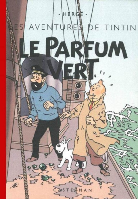Couverture de l'album Tintin Le parfum vert