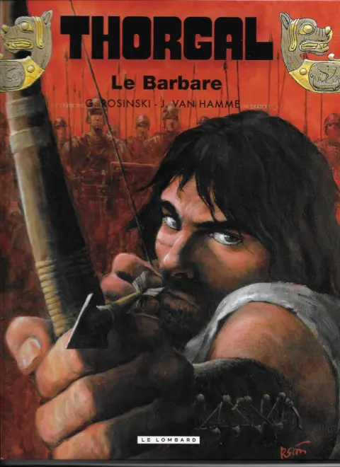 Couverture de l'album Thorgal Tome 27 Le Barbare
