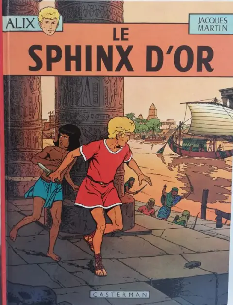 Couverture de l'album Alix Tome 2 Le sphinx d'or