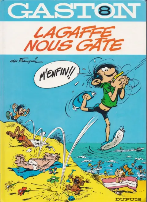 Couverture de l'album Gaston Tome 8 Lagaffe nous gâte