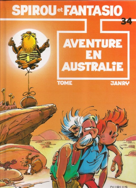 Couverture de l'album Spirou et Fantasio Tome 34 Aventure en Australie