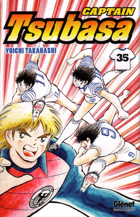 Couverture de l'album Captain Tsubasa Tome 35 Bientôt au sommet du football mondial ?!