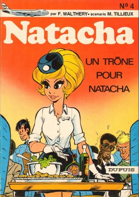 Couverture de l'album Natacha Tome 4 Un trône pour natacha