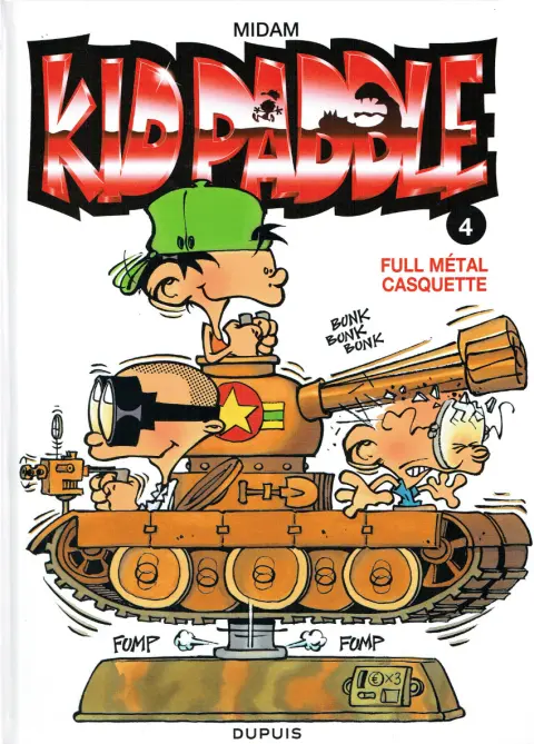 Couverture de l'album Kid Paddle Tome 4 Full métal casquette