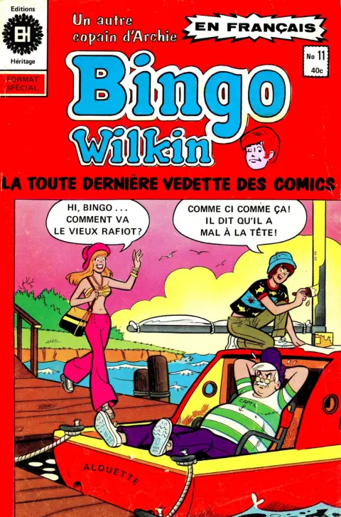 Bingo Wilkin Tome 11 L'équilibre des pouvoirs