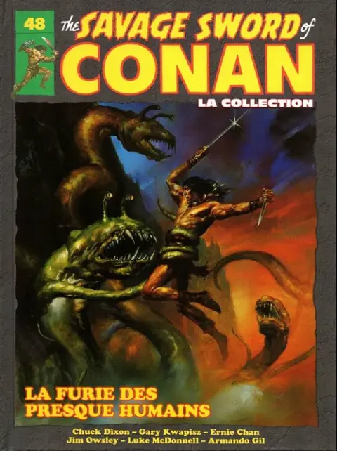 The Savage Sword of Conan - La Collection Tome 48 La furie des presque humains