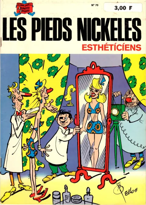 Couverture de l'album Les Pieds Nickelés Tome 70 Les Pieds Nickelés esthéticiens