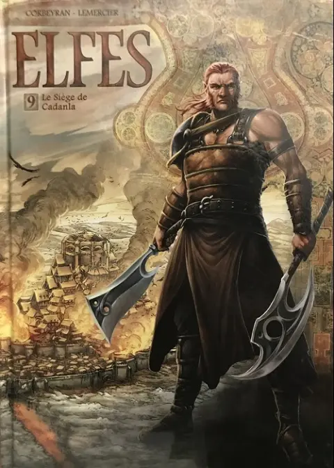 Couverture de l'album Elfes Tome 9 Le siège de cadanla
