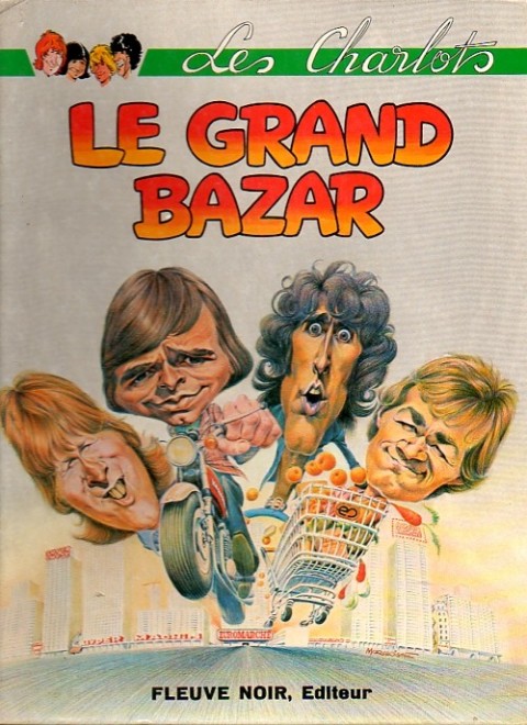 Couverture de l'album Les Charlots Tome 2 Le Grand Bazar