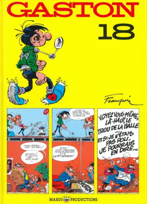 Couverture de l'album Gaston Tome 18