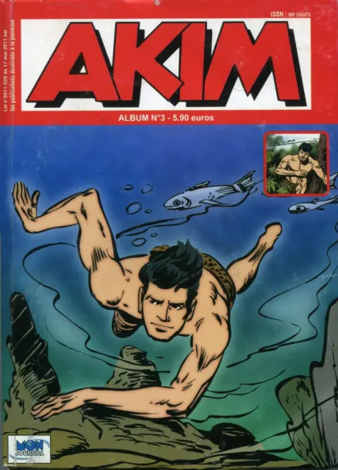 Couverture de l'album Akim Album N° 3